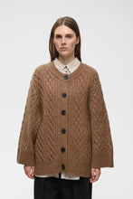 TAIE CARDIGAN - Tobacco Brown