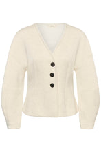 FARI MELAGE CARDIGAN - Ecru