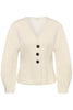 FARI MELAGE CARDIGAN - Ecru