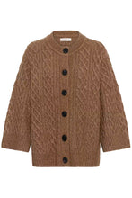 TAIE CARDIGAN - Tobacco Brown
