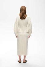 FARI MELAGE CARDIGAN - Ecru
