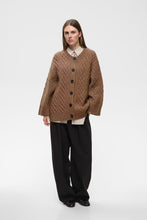 TAIE CARDIGAN - Tobacco Brown
