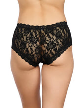 SIGNATURE LACE BOYSHORT - Black