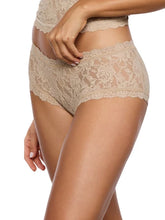 SIGNATURE LACE BOYSHORT - Chai