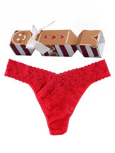HOLIDAY CRACKER ORIGINAL RISE THONG - Red