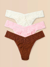 SIGNATURE THONG NEOPOLITAN ICE CREAM 3 PACK - Original Rise