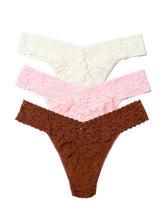 SIGNATURE THONG NEOPOLITAN ICE CREAM 3 PACK - Original Rise