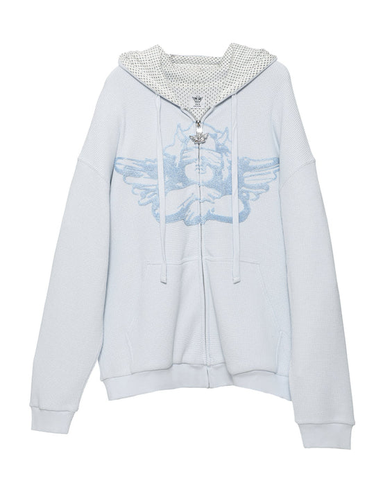 MADE IN HEAVEN ZIP-UP - Blue