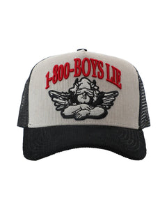 1-800 BOYS LIE TRUCKET HAT