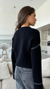 ANNA SWEATER - Black