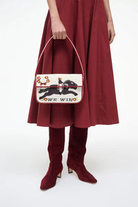 TOMMY BEADED BAG - Derby