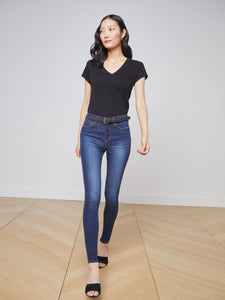 BECCA V NECK TEE