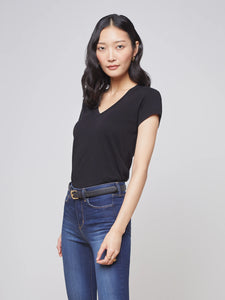 BECCA V NECK TEE