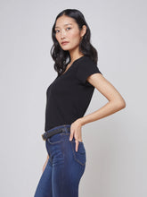 BECCA V NECK TEE