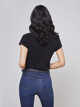 BECCA V NECK TEE