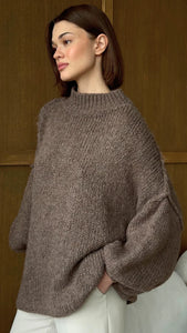 LAYLA SWEATER - Taupe
