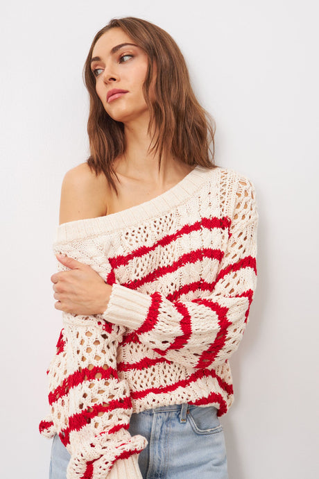 CLEO SWEATER - Riviera Rouge