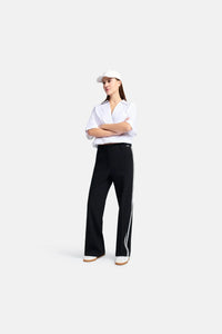 AMELIE PANT - Black with Side Stripe