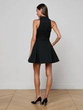 ROYALTY MINI DRESS - Black