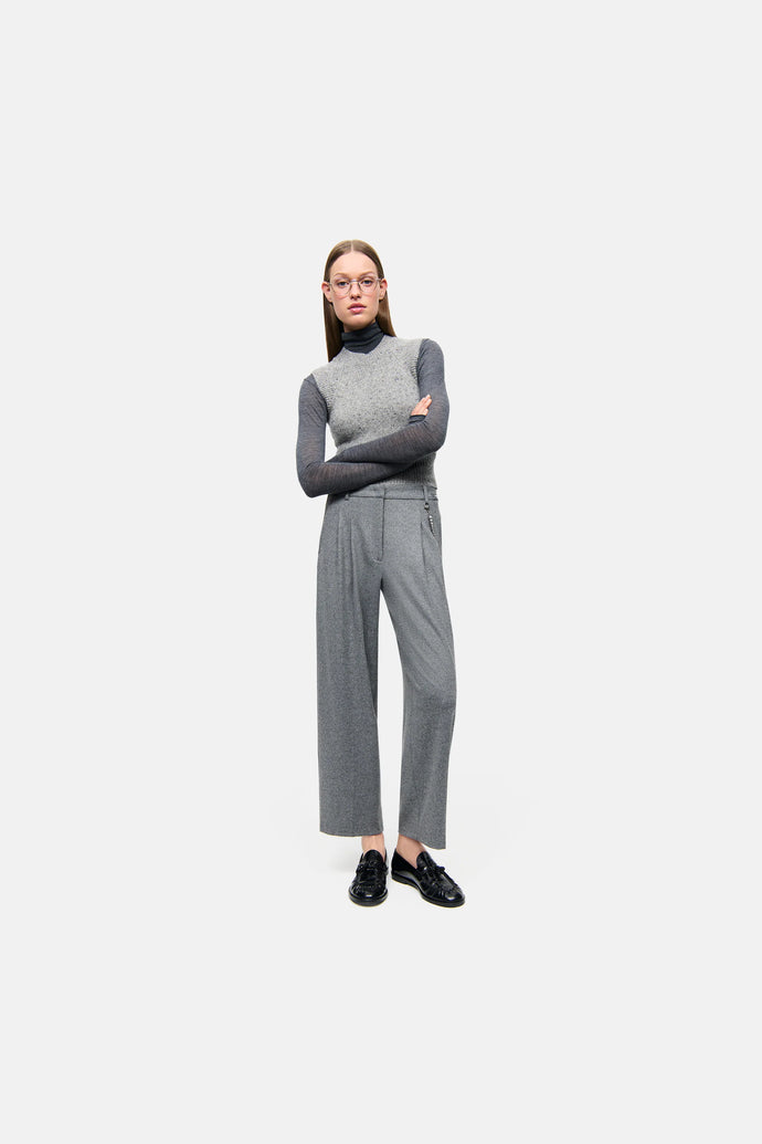 EMILIE PANT - Stone Grey