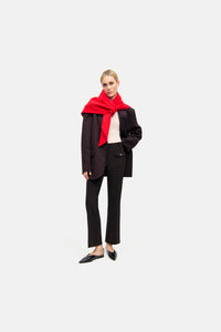 FARAH PATCHED POCKET - Black Coffee