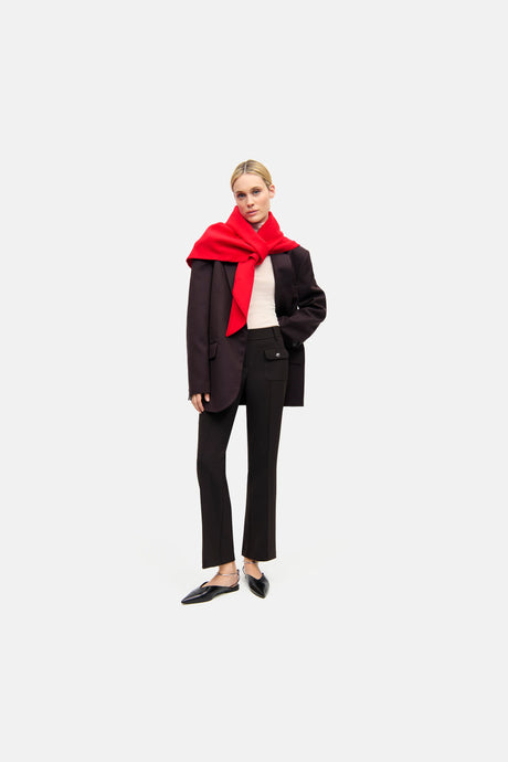 FARAH PATCHED POCKET - Black Coffee
