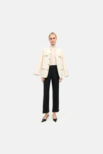 FRANCE STATEMENT SLIT - Black