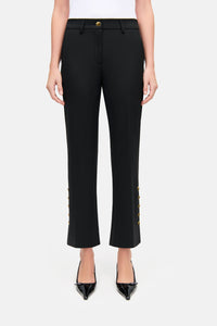 FRANCE STATEMENT SLIT - Black