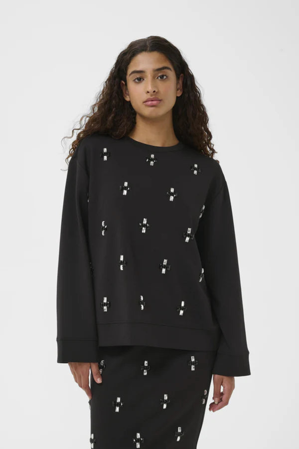 KINCENT DECO TOP - Black