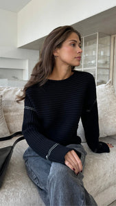 ANNA SWEATER - Black