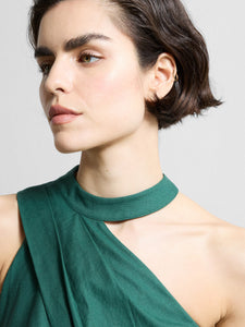 ASPEN LINEN DRESS - Jade