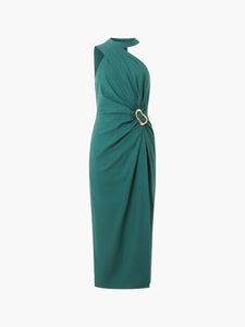 ASPEN LINEN DRESS - Jade