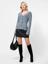 ELLIE V-NECK CARDI - Grey