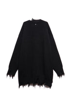 TINA OVERSIZED SWEATER - Black