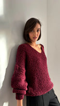 JENNY SWEATER- Bordeaux