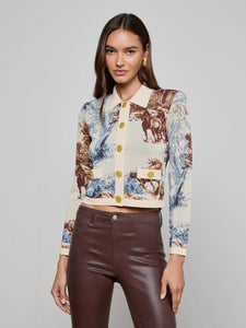 OSIRIS CARDIGAN - Tan Western
