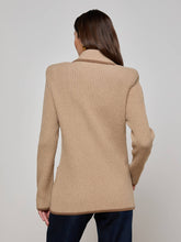 RANCH KNIT BLAZER - Natural Brown
