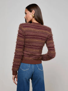 ARIADNE CARDIGAN - Natural Mauve
