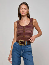 GALENE TANK - Natural Mauve