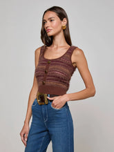 GALENE TANK - Natural Mauve