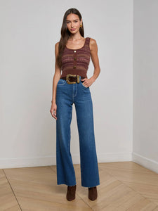 GALENE TANK - Natural Mauve