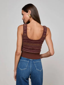 GALENE TANK - Natural Mauve
