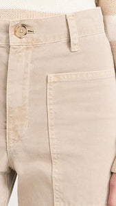 BRYLIE TWILL PANT - Khaki