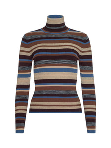 OLENE TURTLENECK - Stone Blue