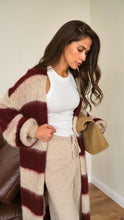 KAY CARDIGAN - Ruby Stripe