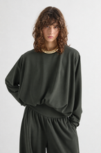 BUBBLE SWEATER - Dark Forest