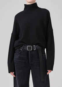 CARA TURTLENECK-Black