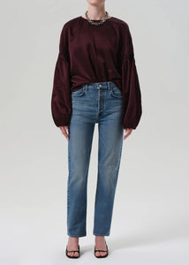 ANIKA TOP - Burgundy