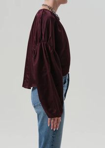 ANIKA TOP - Burgundy