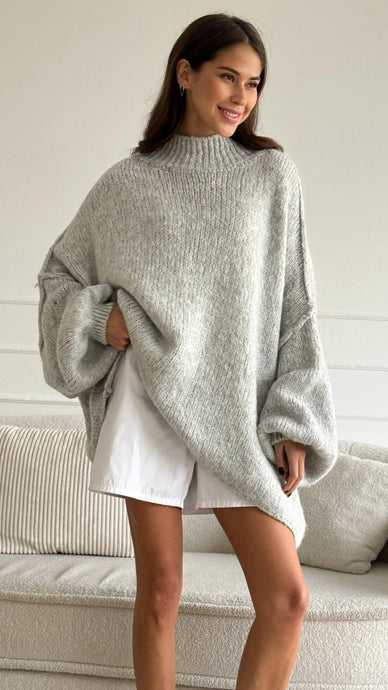 LAYLA SWEATER - Grey